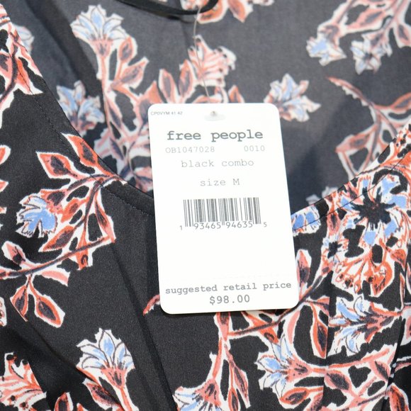 NWT Free People Long Sleeve Blouse - Picture 6 of 9